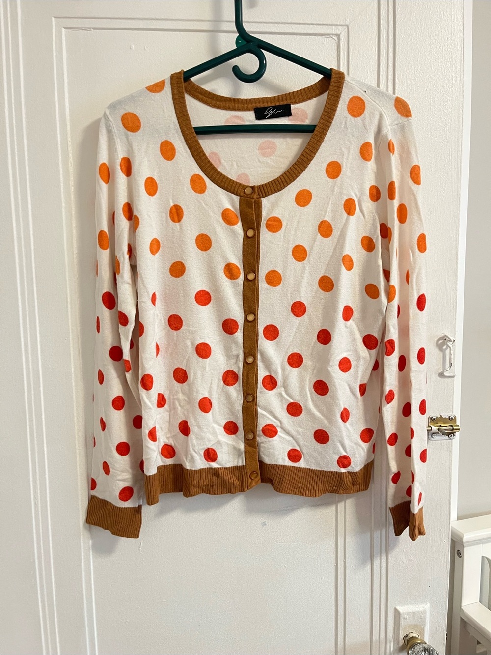 Whimsy Polka Dot Cardigan